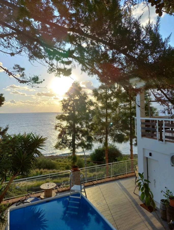 Villa'S Apartment On The Beach, Swimming Pool A/C Palermo Exteriör bild
